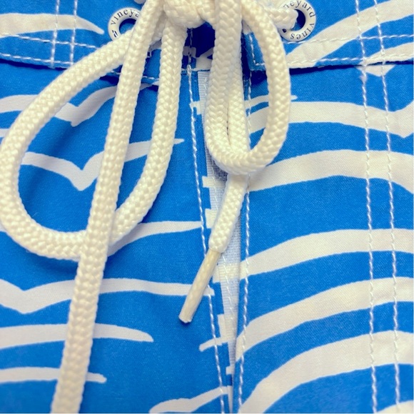 NWT Vineyard Vines Men’s Size 35 Board Shorts Swim Trunks Seagulls Blue - Picture 8 of 9